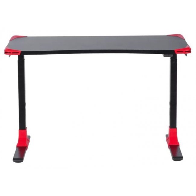 Офис бюро Carmen CR-121 G Ергономично геймърско бюро - ЧЕРЕН/ЧЕРВЕН