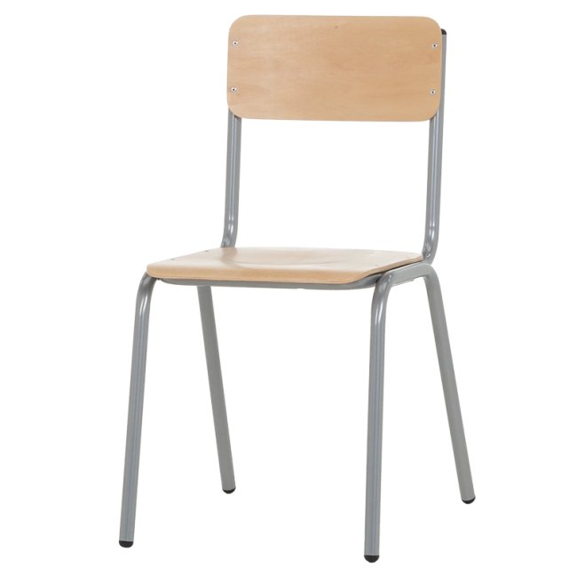 Посетителски стол Carmen TASK H БУК-СИВ