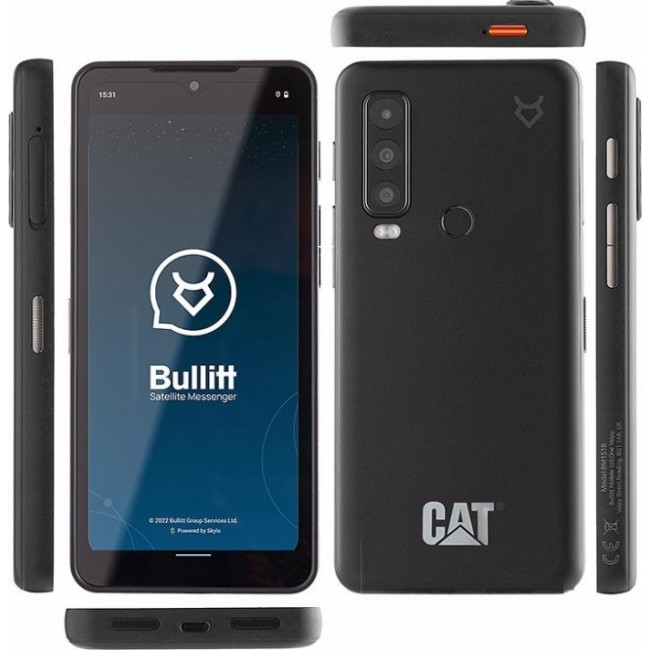 Смартфон CAT S75 5G 128GB 6GB RAM - ЧЕРЕН -- BLACK