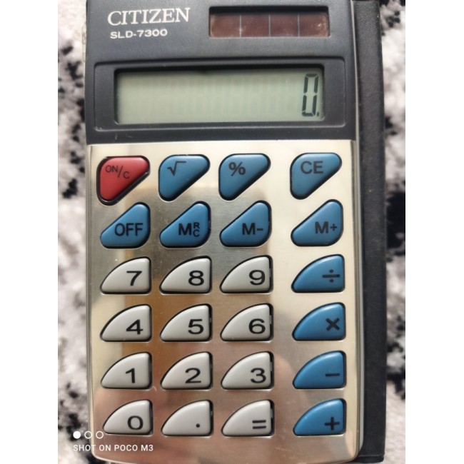 Калкулатор CITIZEN SLD-7300