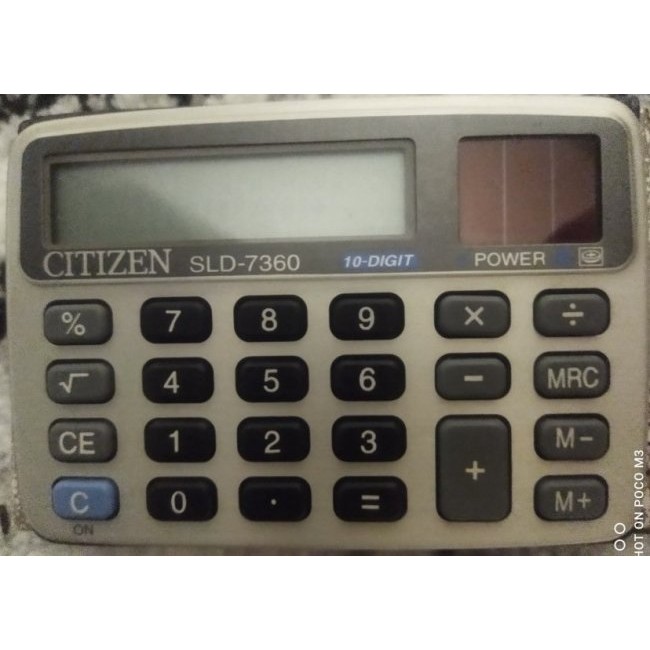 Калкулатор CITIZEN SLD-7360