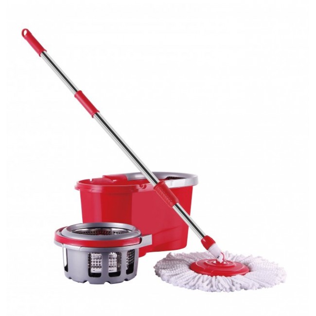 Моп за под Cleany Boost - Комплект за почистване с кофа и моп