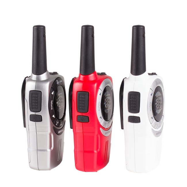 Радиостанция Cobra SM660 - комплект бяла, сива и червена