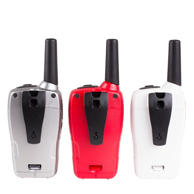 Радиостанция Cobra SM660 - комплект бяла, сива и червена