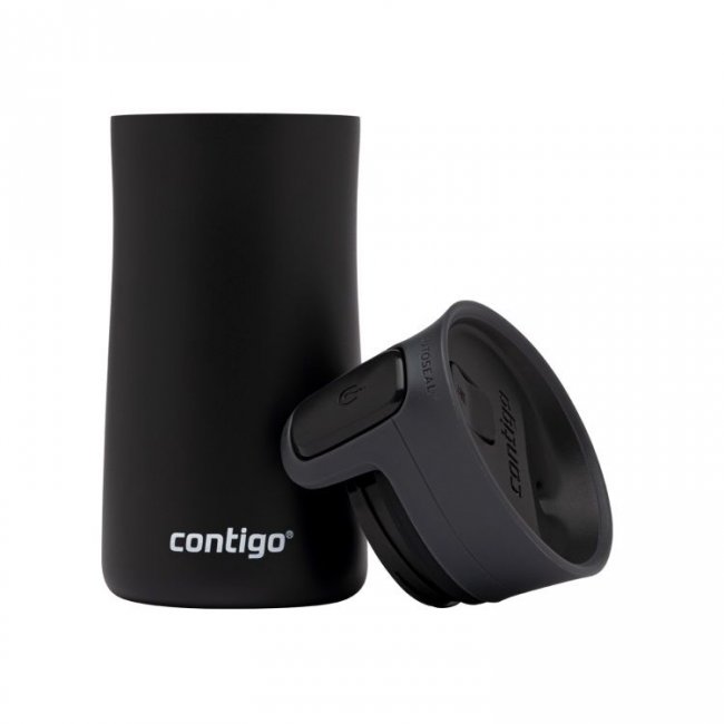 Термос Contigo Термочаша ​от неръждаема стомана 300мл ЧЕРЕН