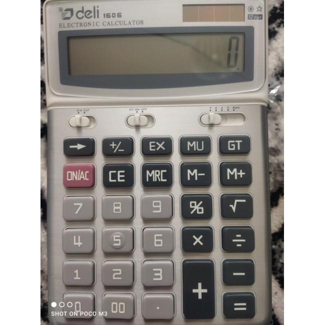Калкулатор Deli 1606