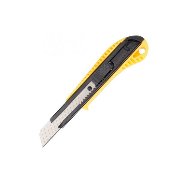 МАкетен нож Deli Cutter 18mm SK5 Tools EDL003 - ЖЪЛТ -- YELLOW