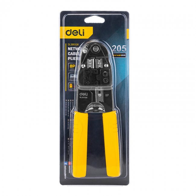 Инструмент Deli Ethernet Crimper EDL381008 Клещи