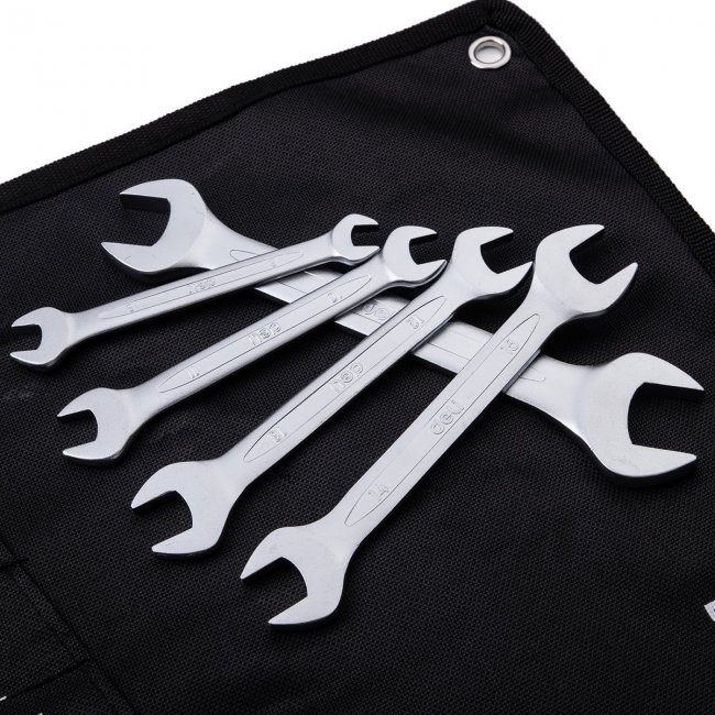 Комплект домакински инструменти Deli Комплект двоен гаечен ключ Sets 12 pcs Deli Tools EDL160012A