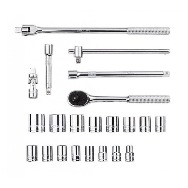 Комплект домакински инструменти Deli Комплект гаечни ключове Deli Tools EDL2024T