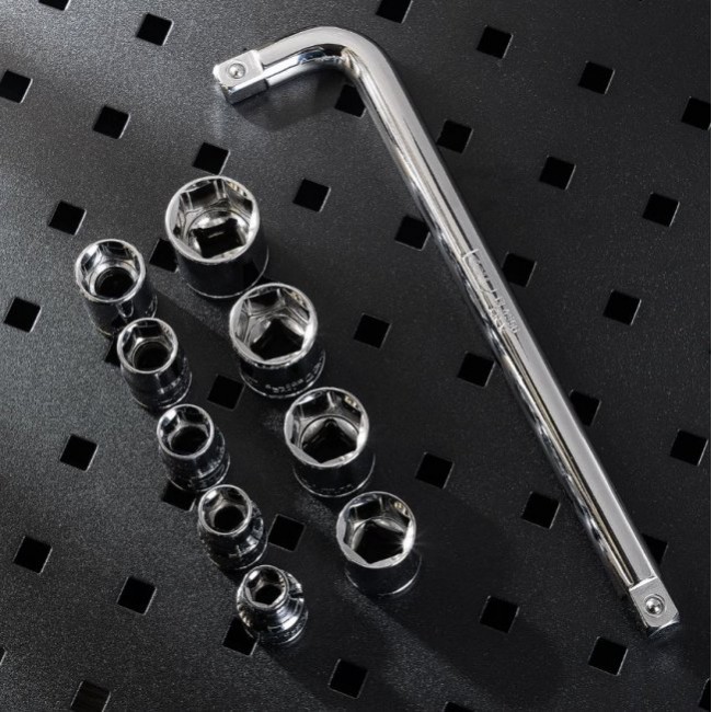 Комплект домакински инструменти Deli Комплект гаечни ключове Deli Tools EDL2024T