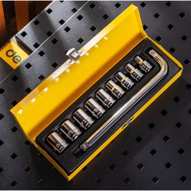 Комплект домакински инструменти Deli Комплект гаечни ключове Deli Tools EDL2024T