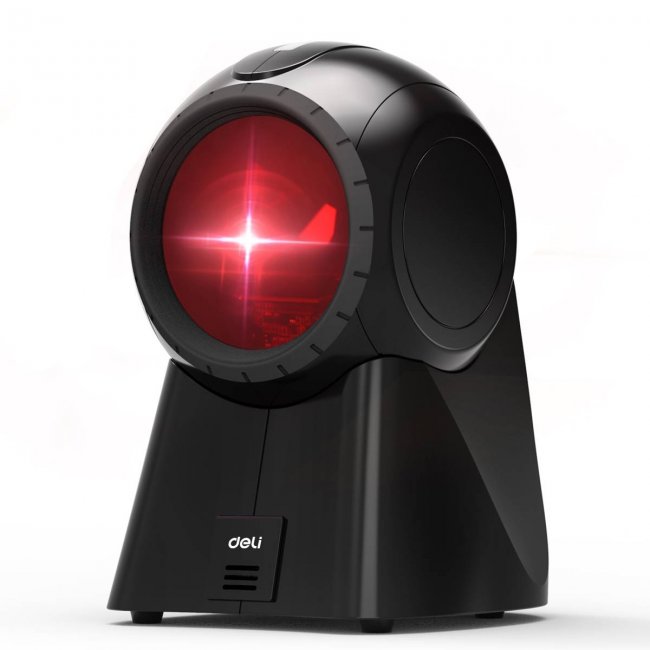 Баркод четец Deli Stand Barcode Scanner E14884