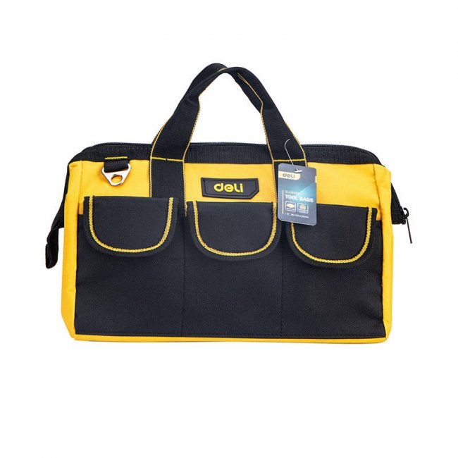 Комплект домакински инструменти Deli Tools EDL430013 Basic Tool Bags, 13'' - Чанта за инструменти