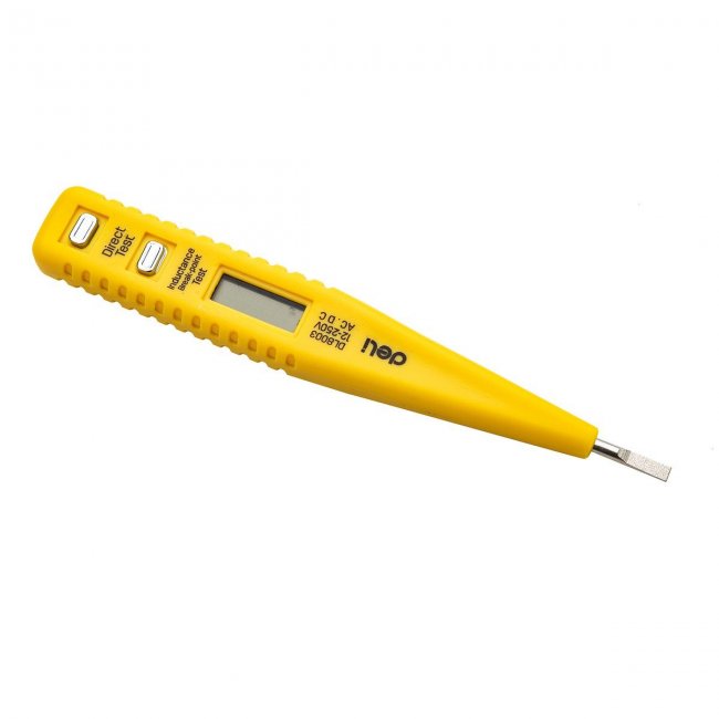 Фазомер Deli Tools EDL8003 Voltage Tester 12-250V 