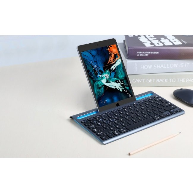 Безжична клавиатура Delux K2201V Wireless Кeyboard - ЧЕРЕН -- BLACK