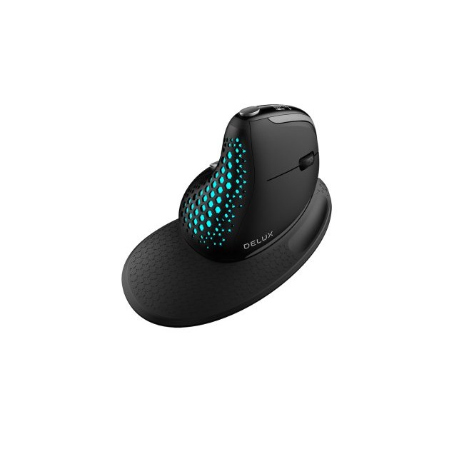 Мишка Delux M618XSD Wireless Ergonomic Mouse- Безжична мишка