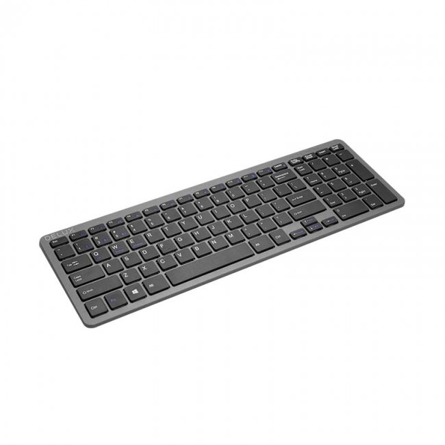 Клавиатура Delux Wireless Keyboard K2203D BT+2.4G Безжична клавиатура