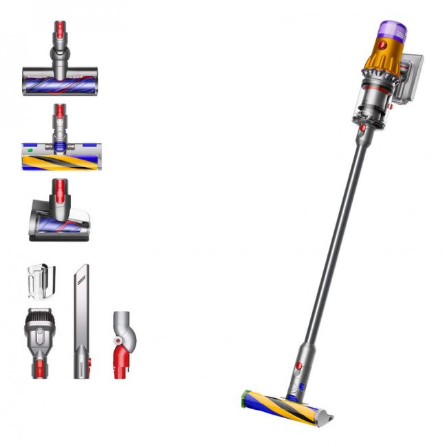 Вертикална прахосмукачка Dyson V12 Detect Slim Absolute (394167-01) (SV30)