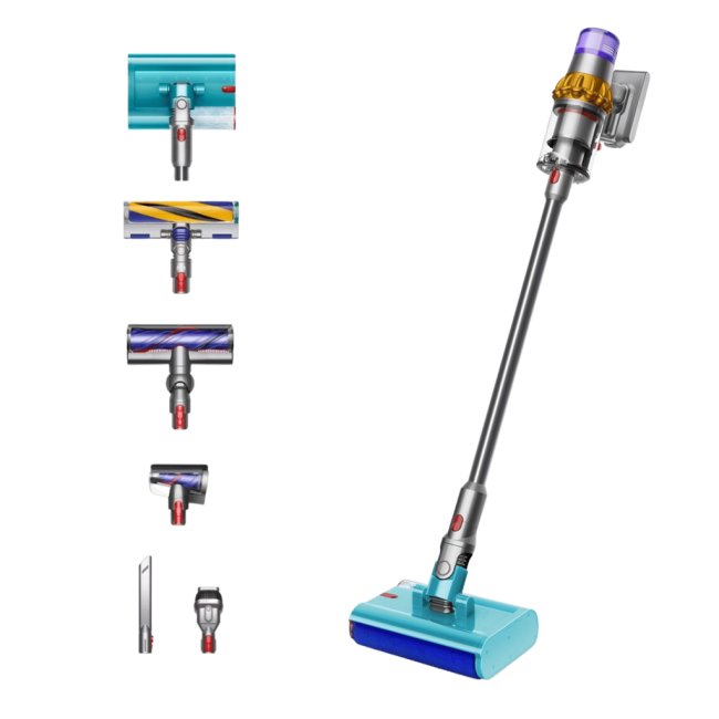 Вертикална прахосмукачка Dyson V15s Detect Submarine (448798-01) (SV47)