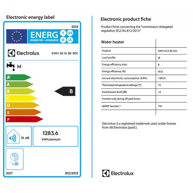 Бойлер Electrolux EWH 50 SI BE