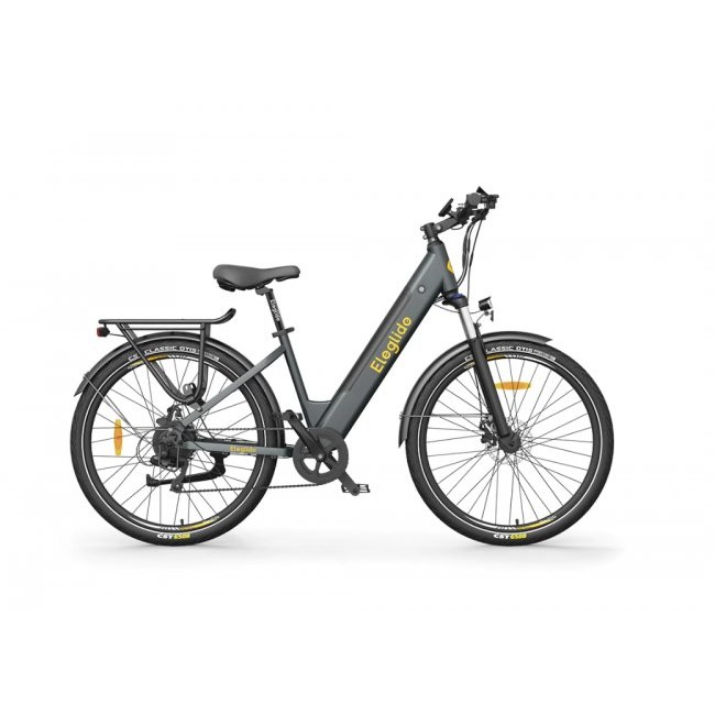 Електрически велосипед ELEGLIDE T1 Trekking Bike STEP-THRU 27.5'' - ЧЕРЕН -- BLACK