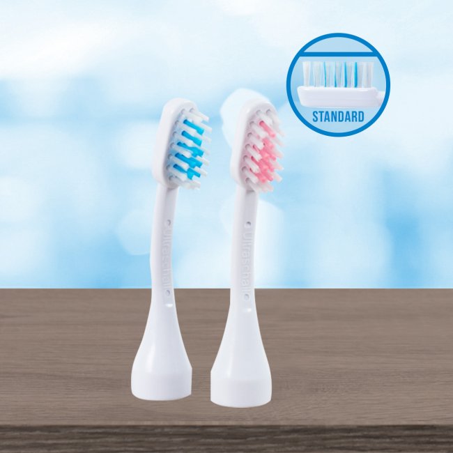 Електрическа четки за зъби EMMI®-DENT ULTRASONIC TOOTHBRUSH - METALLIC NATURE WHITE