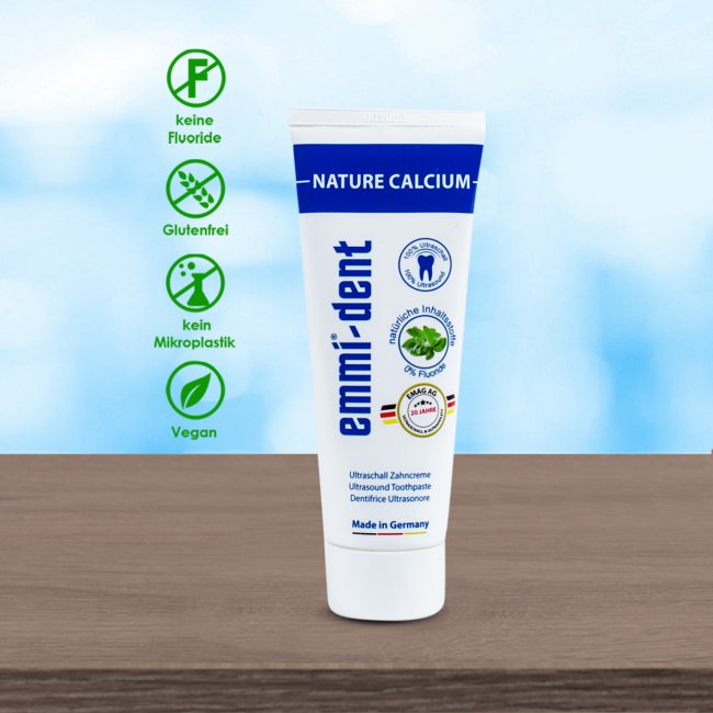 Електрическа четки за зъби EMMI®-DENT ULTRASONIC TOOTHBRUSH - METALLIC NATURE WHITE