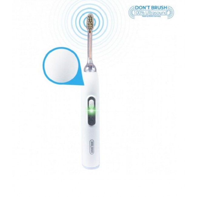 Електрическа четки за зъби EMMI®-DENT ULTRASONIC TOOTHBRUSH - METALLIC NATURE WHITE