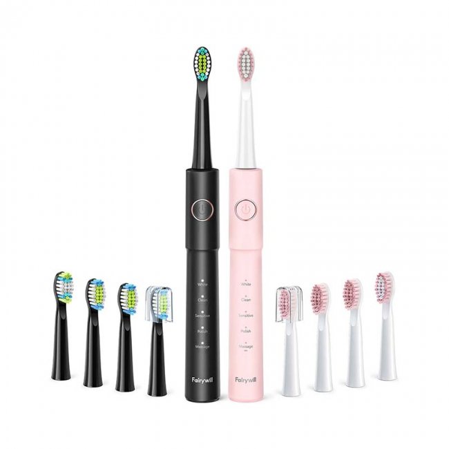 Електрическа четки за зъби FairyWill E11 Sonic toothbrushes with head set