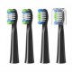 Резервни глави FairyWill FW-E11 toothbrush tips - ЧЕРЕН -- BLACK