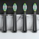 Резервни глави FairyWill FW-E11 toothbrush tips - ЧЕРЕН -- BLACK