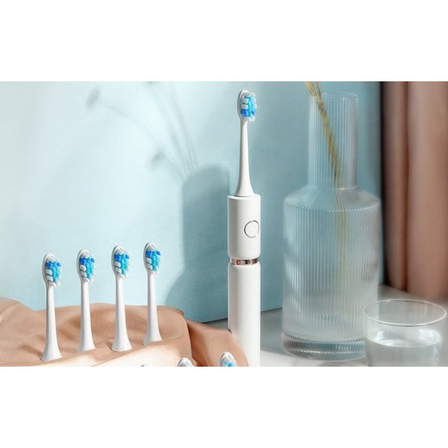 Електрическа четки за зъби FairyWill Sonic Toothbrush FW-P11 - Звукова технология, комплект с калъф и накрайници