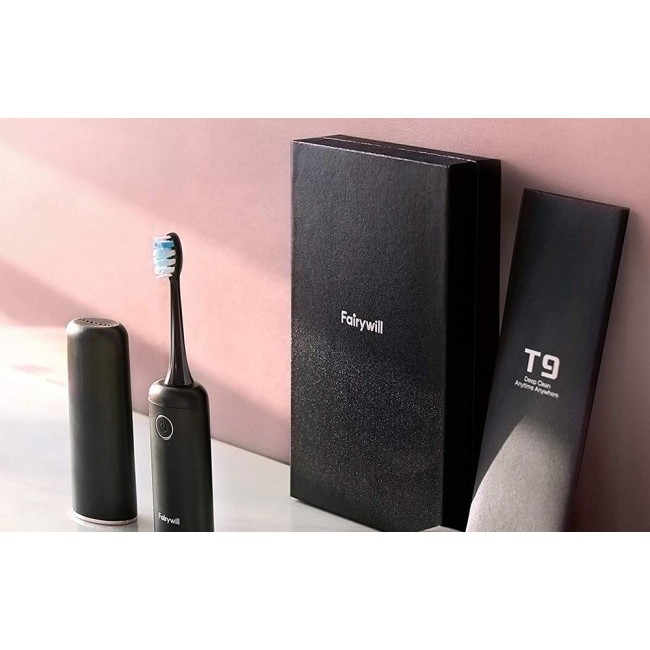 Електрическа четки за зъби FairyWill Sonic Toothbrush FWT9 - ЧЕРЕН -- BLACK