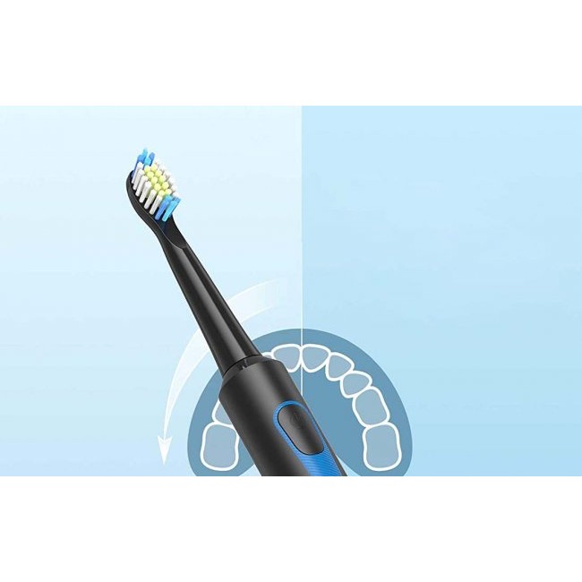 Електрическа четка за зъби FairyWill Sonic Toothbrush with head set FW-E6 - ЧЕРЕН -- BLACK