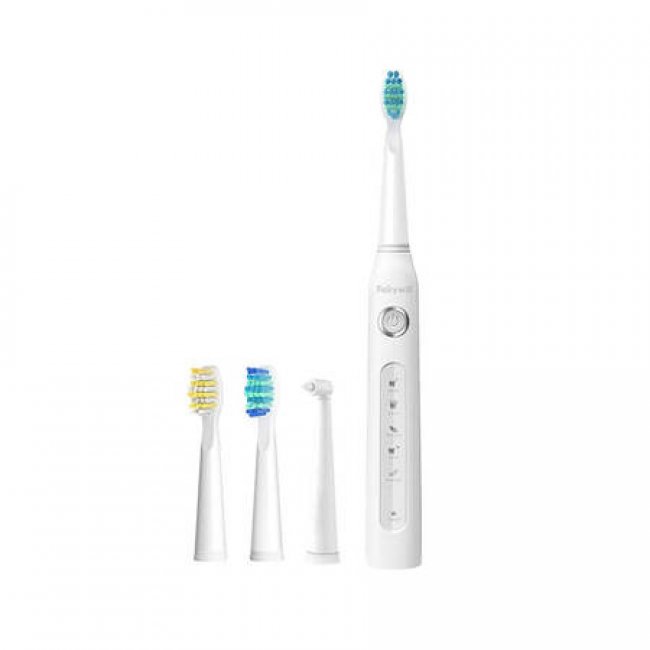 Електрическа четки за зъби FairyWill Sonic toothbrush with tip set and water fosser FW-507+FW-5020E - БЯЛ -- WHITE