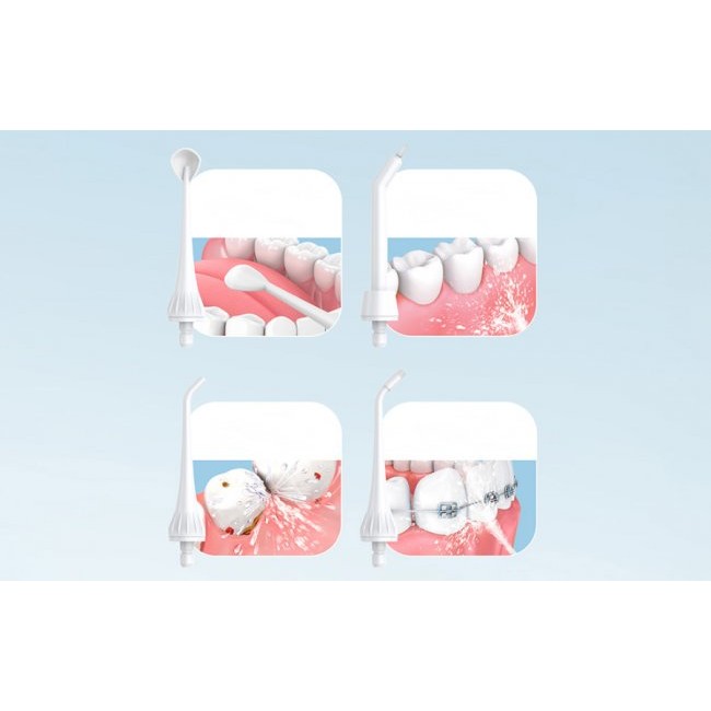 Зъбен душ FairyWill Water Flosser FW-5020E - Безжичен зъбен душ