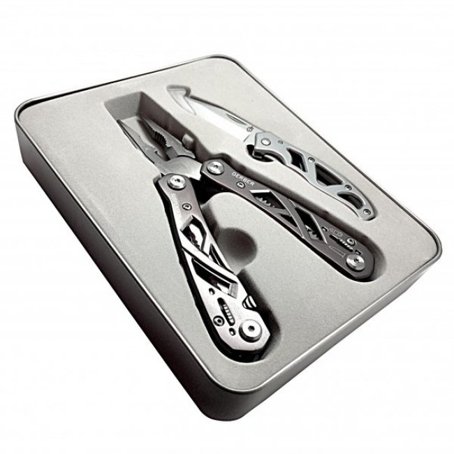 Мултифункционални инструменти Gerber КОМПЛЕКТ МУЛТИТУЛ SUSPENSION + СГЪВАЕМ НОЖ PARAFRAME MINI