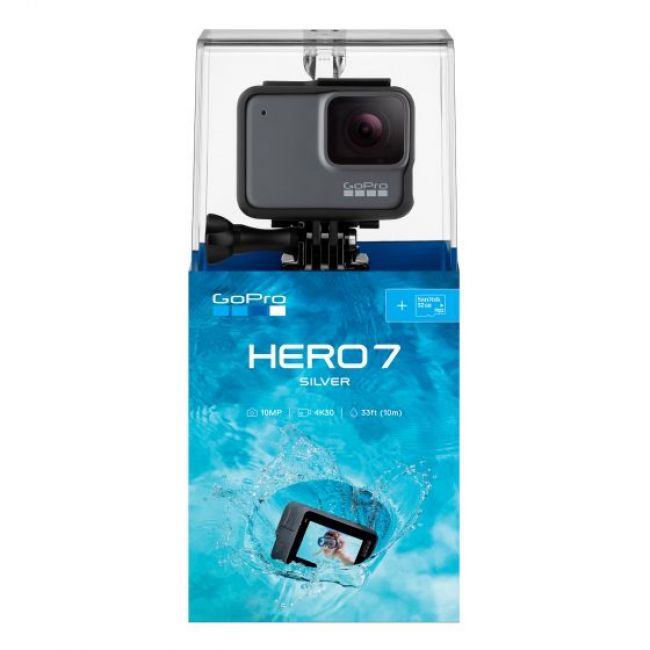 Камера за Екстремни Спортове GoPro Hero 7 SILVER
