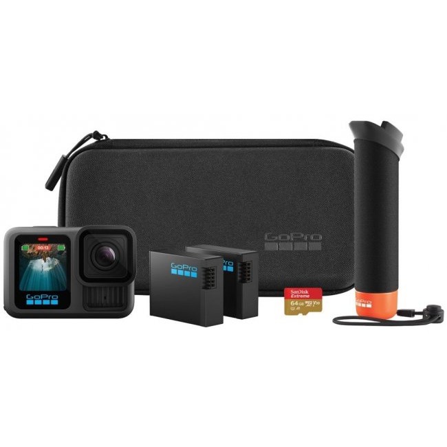 Камера за Екстремни Спортове GoPro HERO13 Black Accessory Bundle CHDRB-131-RW
