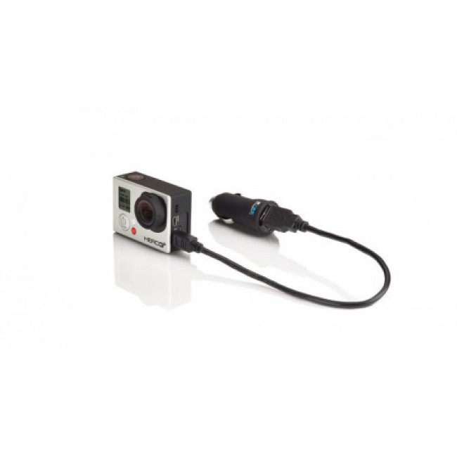 Аксесоар за екшън камера GoPro Зарядно за кола 12V