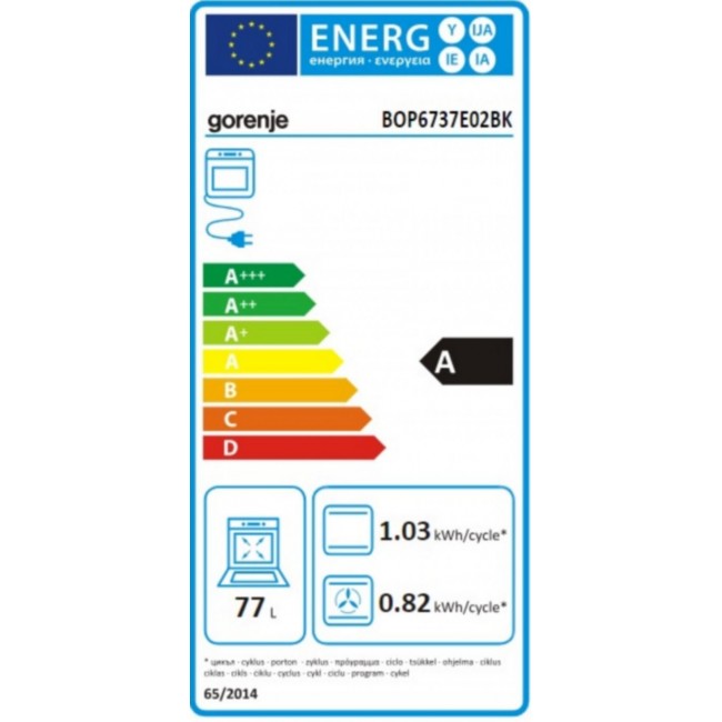 Фурна за вграждане Gorenje BOP6737E02BK