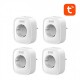 Смарт контакт, разклонител Gosund SP1 Smart socket WiFi , Tuya - 4бр.