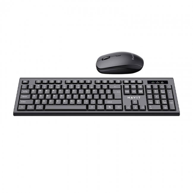 Клавиатура HAVIT GAMENOTE Gaming set 2in1 KB265GCM Keyboard + Mouse - ЧЕРЕН -- BLACK