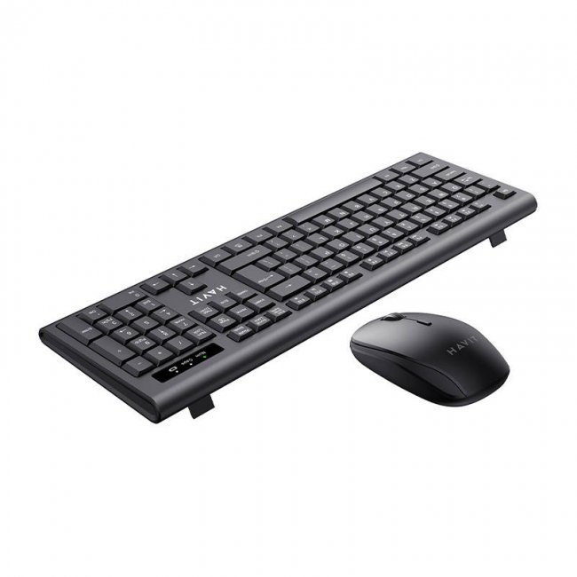 Клавиатура HAVIT GAMENOTE Gaming set 2in1 KB265GCM Keyboard + Mouse - ЧЕРЕН -- BLACK