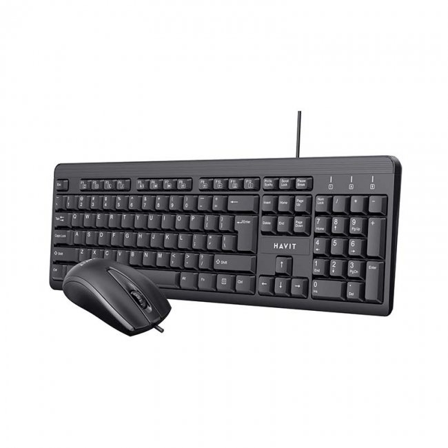 Клавиатура HAVIT GAMENOTE KB611CM  Клавиатура + мишка