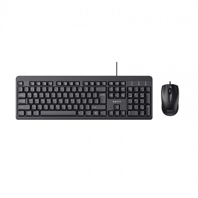 Клавиатура HAVIT GAMENOTE KB611CM  Клавиатура + мишка