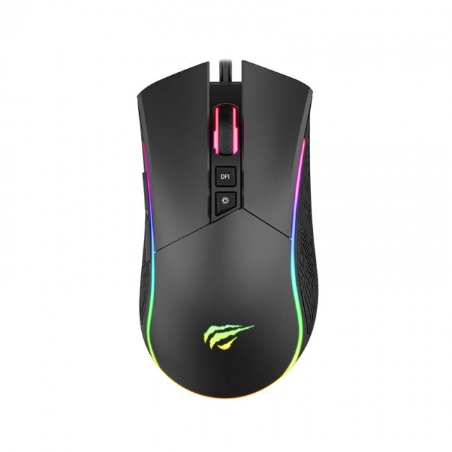 Мишка HAVIT GAMENOTE MS1001S RGB Gaming mouse - Геймърска мишка