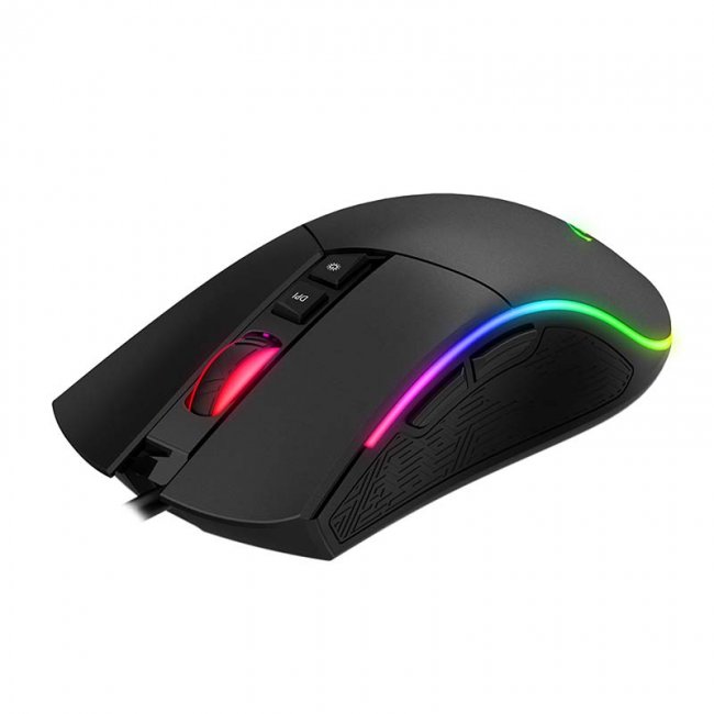 Мишка HAVIT GAMENOTE MS1001S RGB Gaming mouse - Геймърска мишка