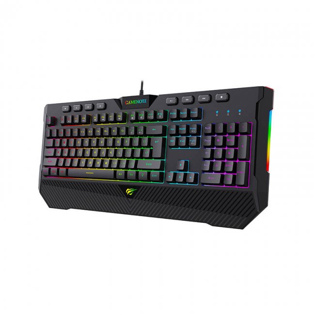 Клавиатура HAVIT Геймърска клавиатура KB486L RGB